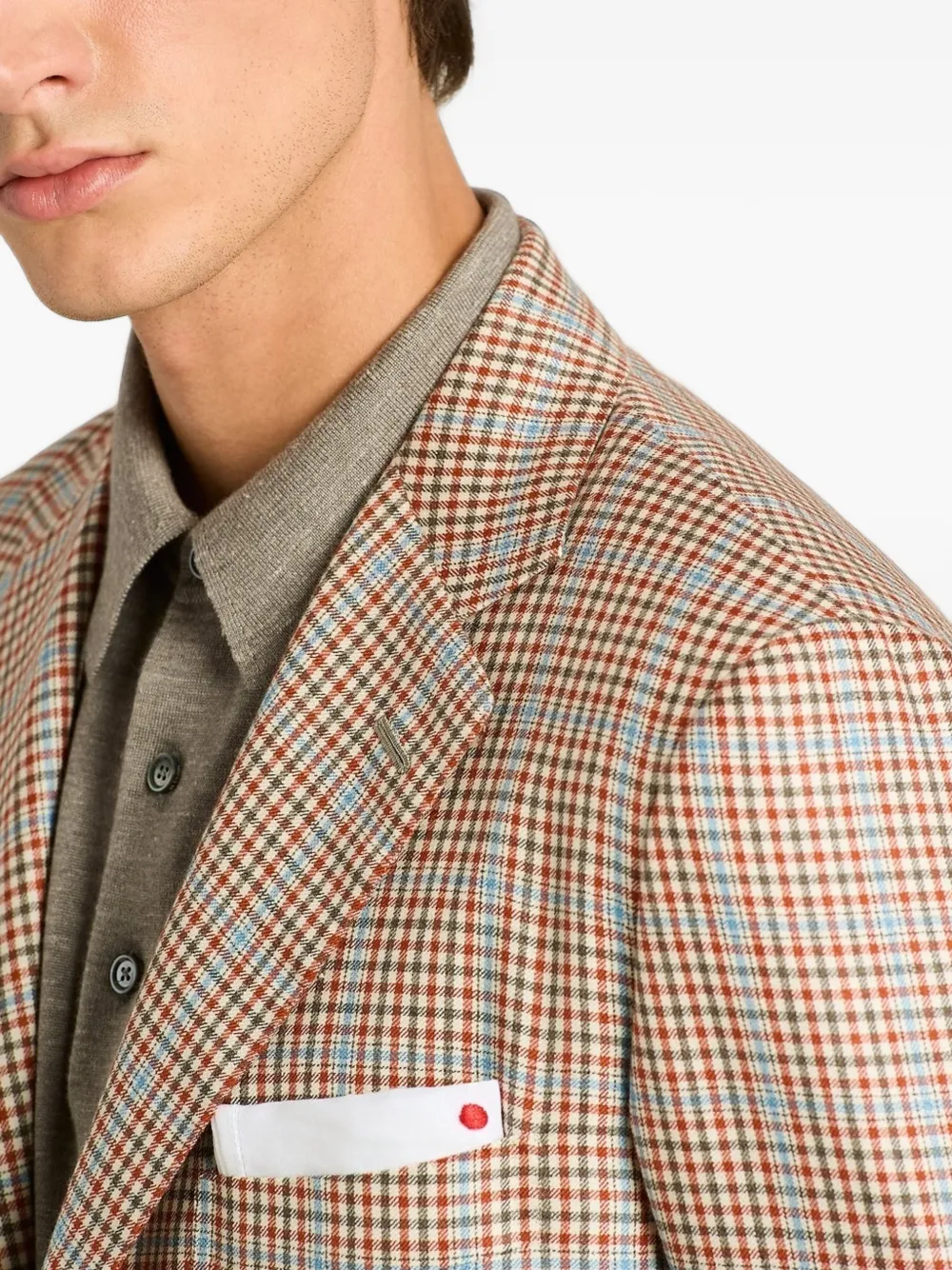 Kiton Geruit jack Bruin