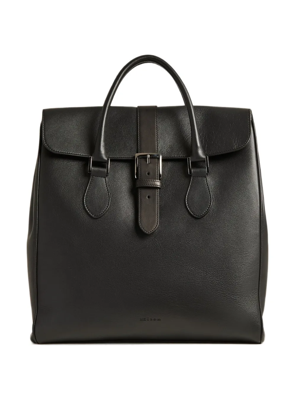 Kiton Shopper met gesp Zwart