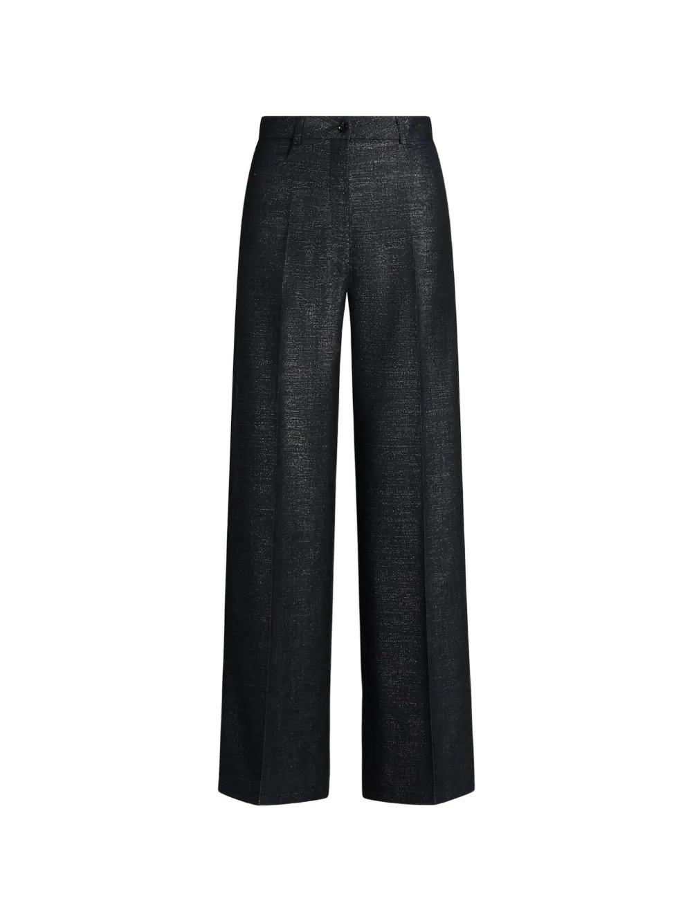 Kiton pressed-crease tailored trousers Zwart