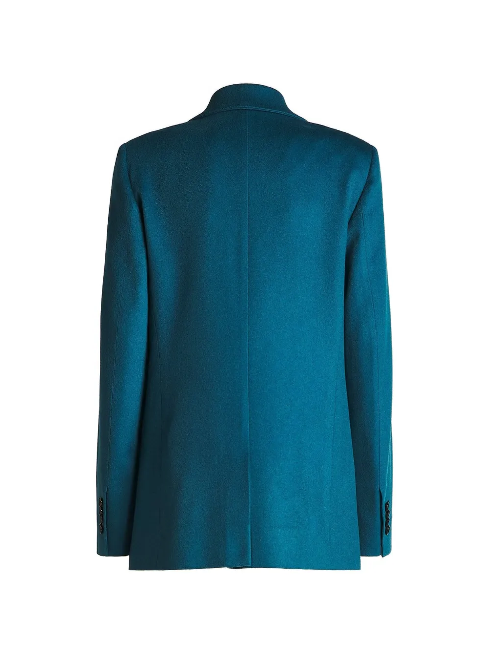 Kiton single-breasted long-sleeve blazer Blauw