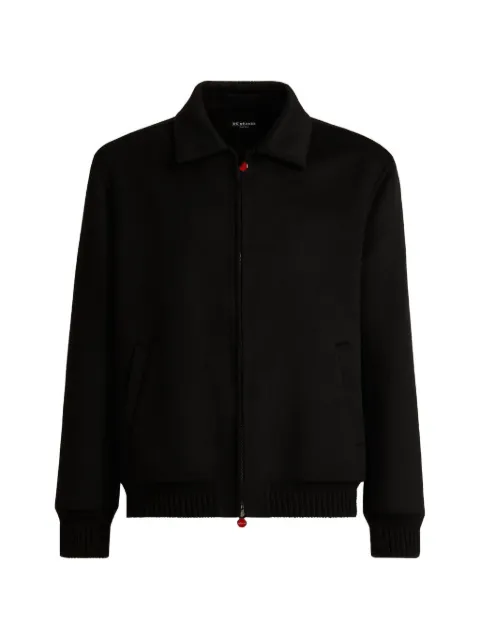 Kiton cashmere bomber jacket