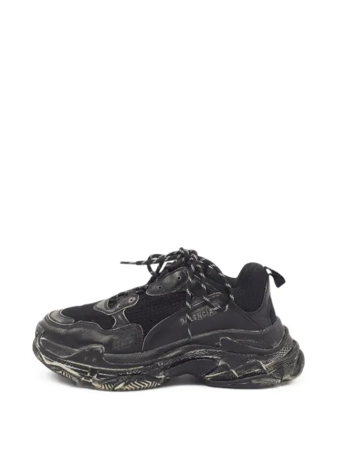 Balenciaga Pre-Owned Triple S distressed sneakers