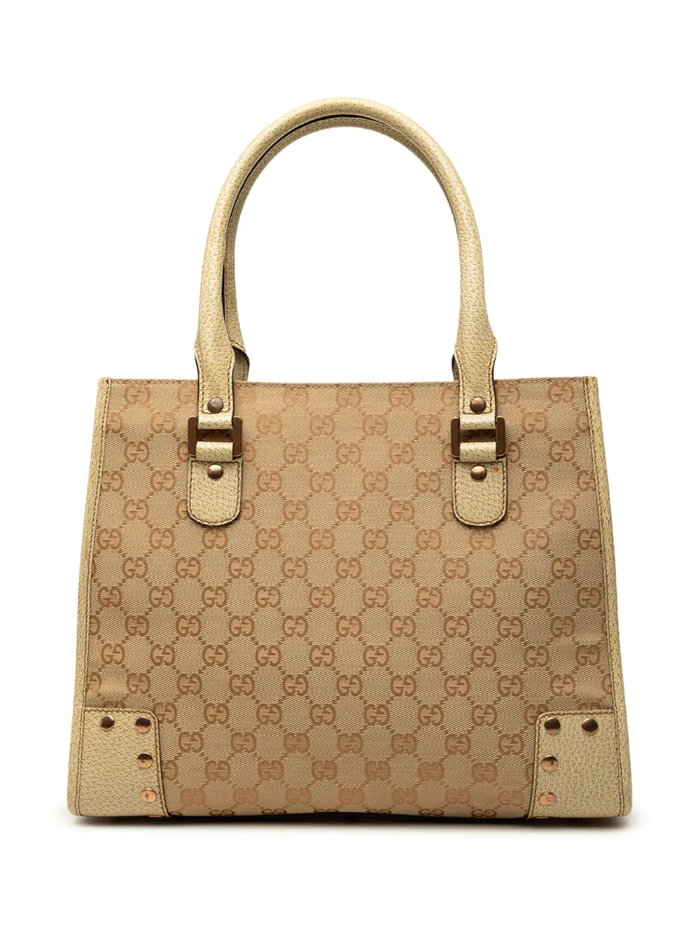 Gucci Pre-Owned 2000-2015 GG Canvas Nailhead tote bag - Brown