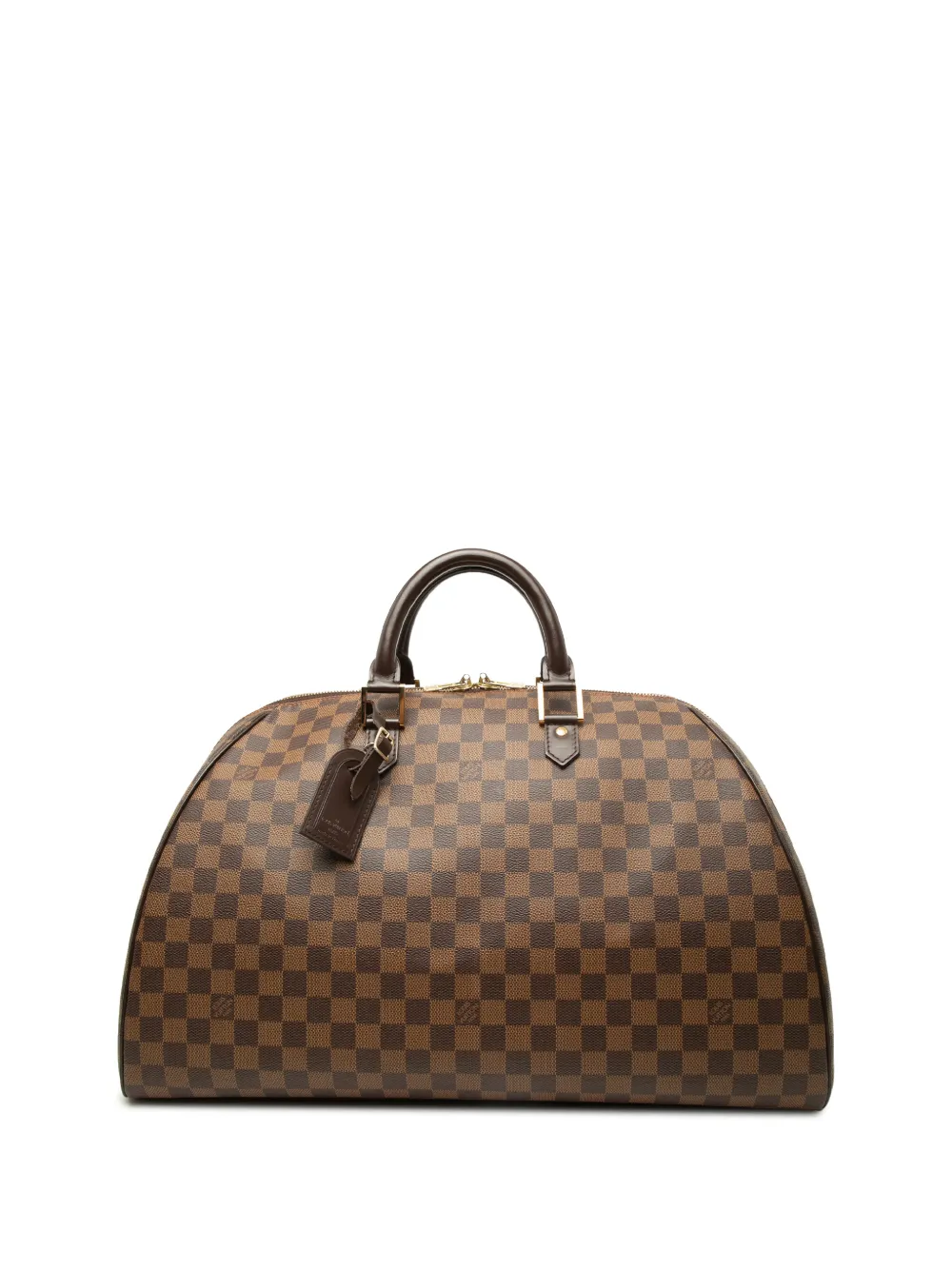 Louis Vuitton Pre-Owned 2002 Damier Ebene Ribera GM travel bag - Brown