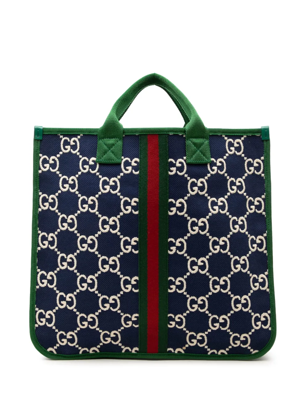 Gucci Pre-Owned 2000-2015 Childrens GG Nylon Web tote bag - Blu