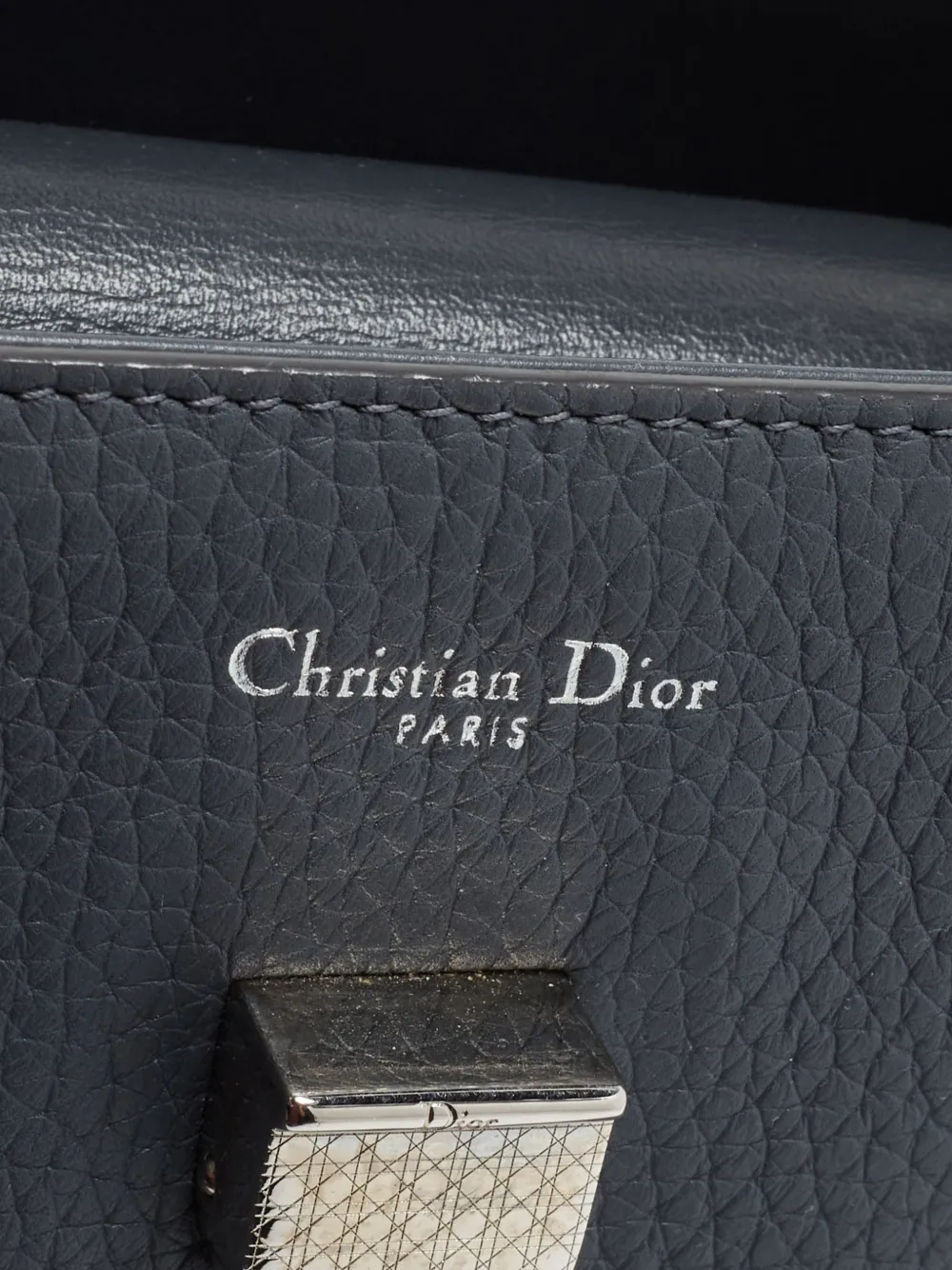Christian Dior Pre-Owned 2016 medium Diorever leather tote bag Grijs