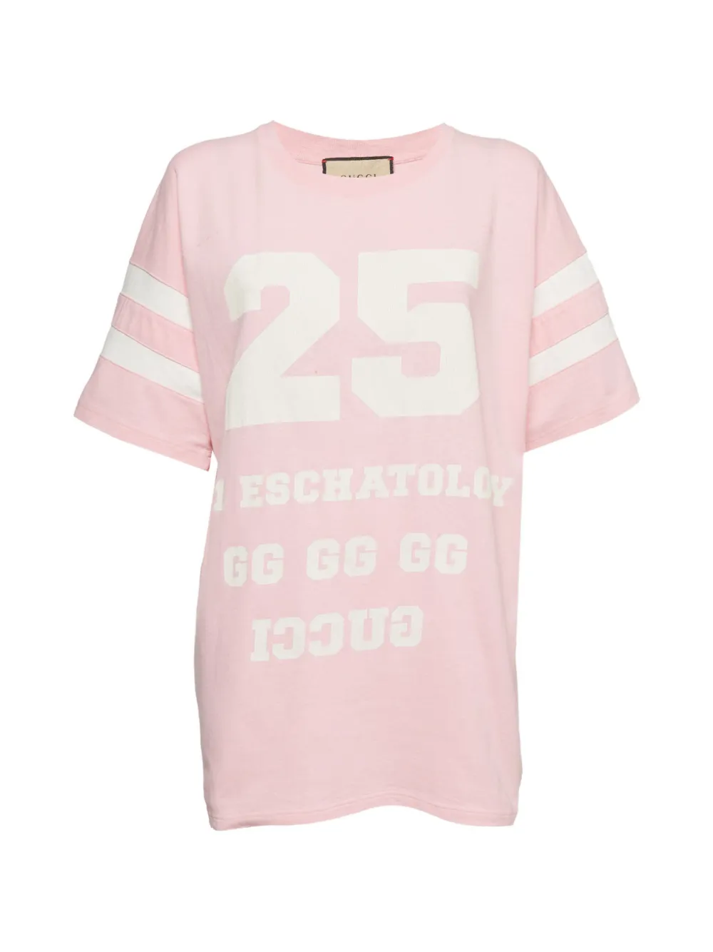 Gucci Pre-Owned t-shirt 25 Eschatology imprimé - Rose
