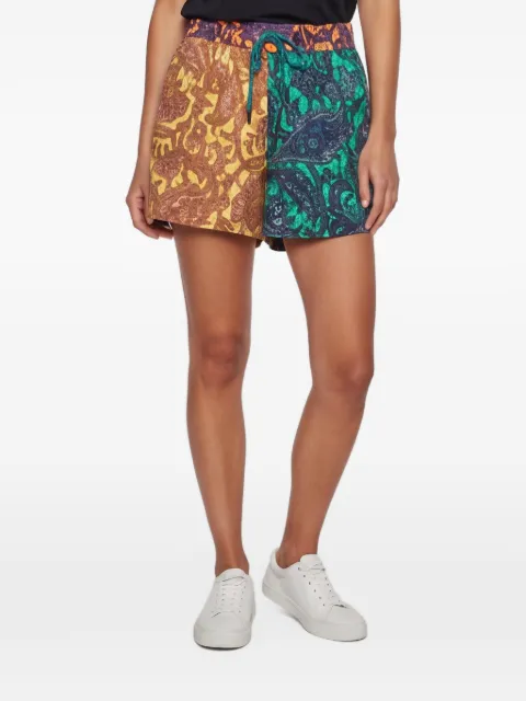 ZIMMERMANN shorts Tiggy con paneles empalmados