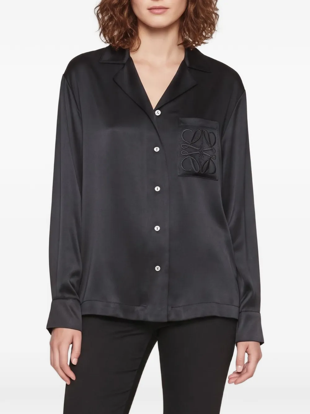 Loewe Pre-Owned Anagram shirt - Schwarz