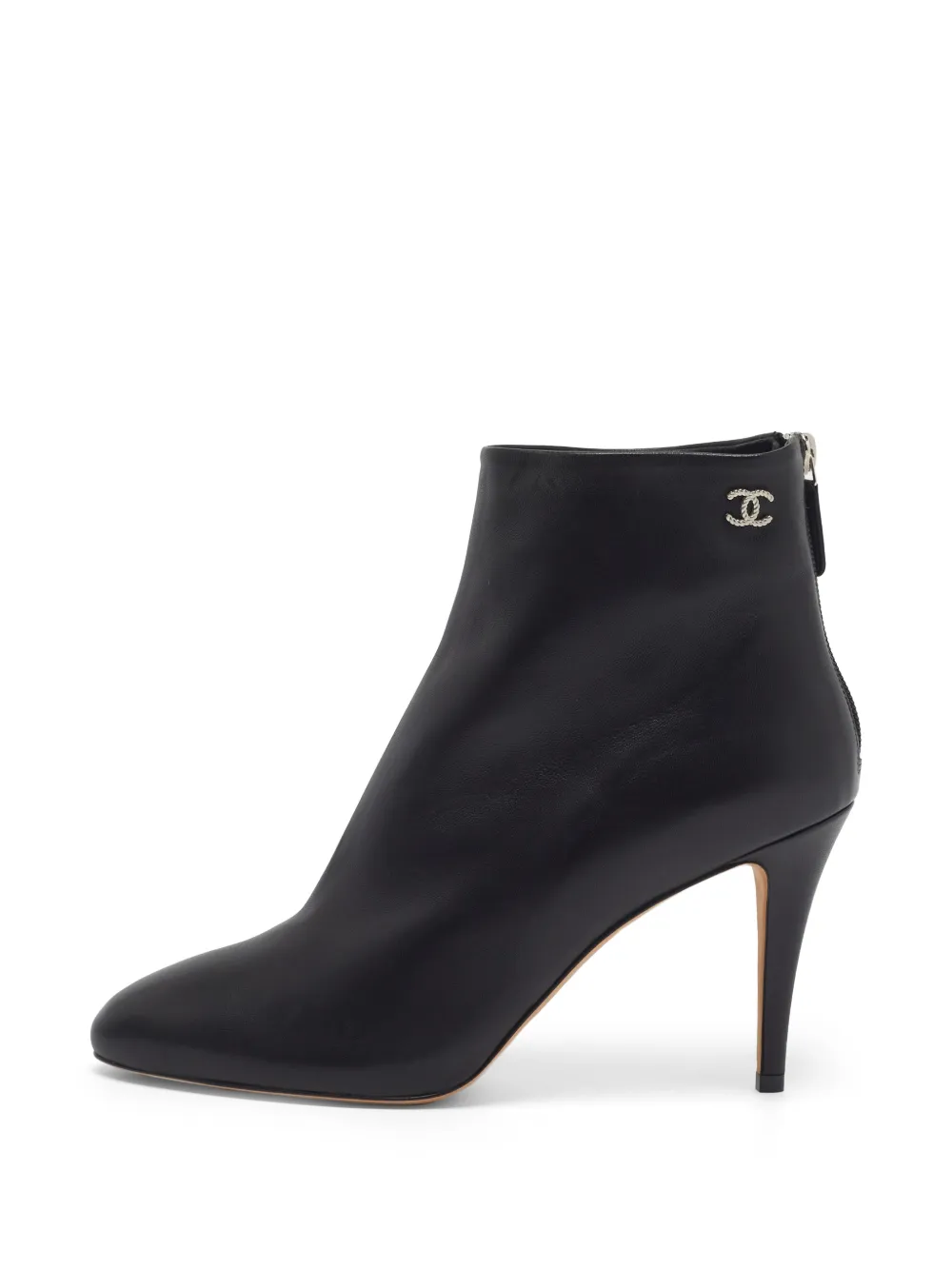CHANEL Pre-Owned CC ankle boots - Schwarz
