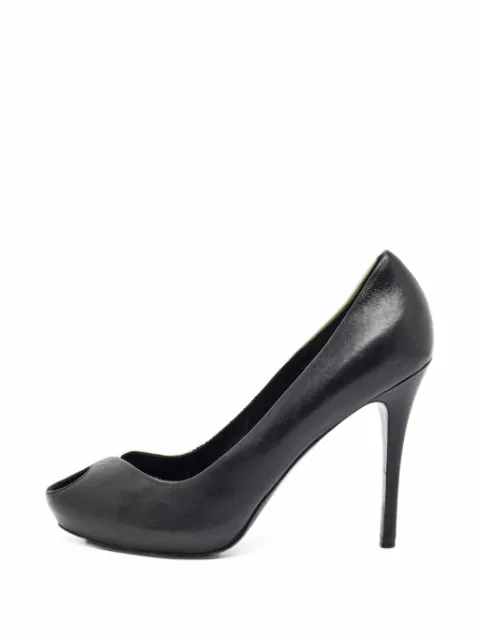 Alexander McQueen Pre-Owned peep-toe heeled pumps