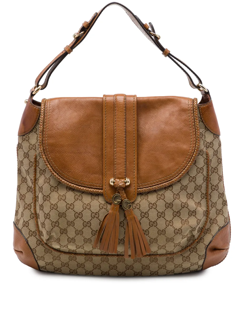 Gucci Pre-Owned 2016-2026 GG Canvas Marrakech shoulder bag - Toni neutri