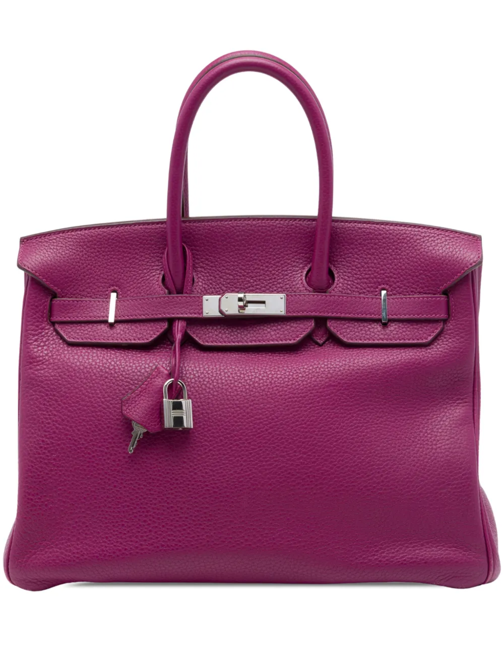 Hermès Pre-Owned 2011 Togo Birkin Retourne Handtasche 35cm - Violett