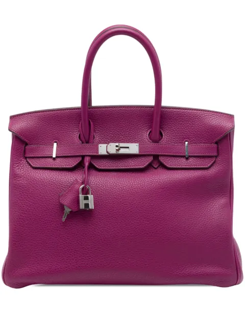 Hermès Pre-Owned 2011 Togo Birkin Retourne 35 handbag