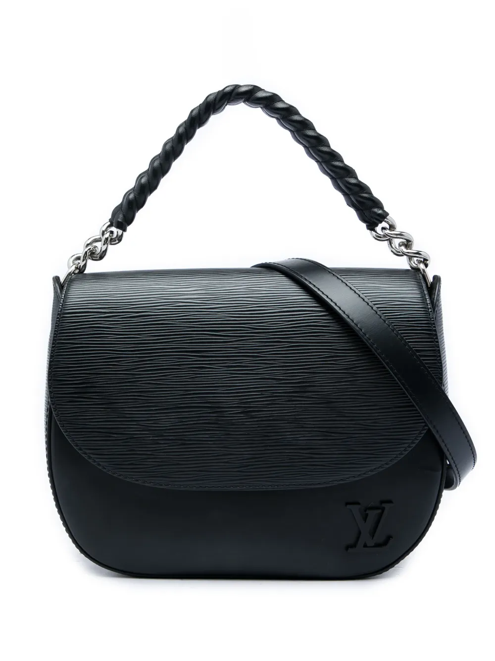 Louis Vuitton Pre-Owned 2016 Epi Luna Satchel-Tasche - Schwarz
