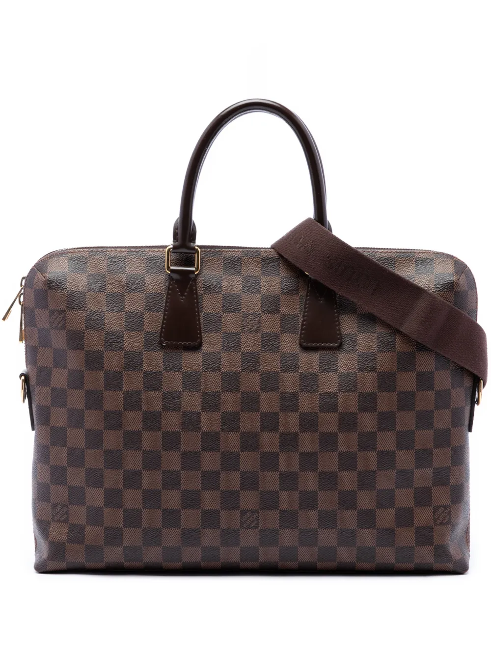 Louis Vuitton Pre-Owned 2014 Damier Ebene Porte Documents Jour business bag - Marrone