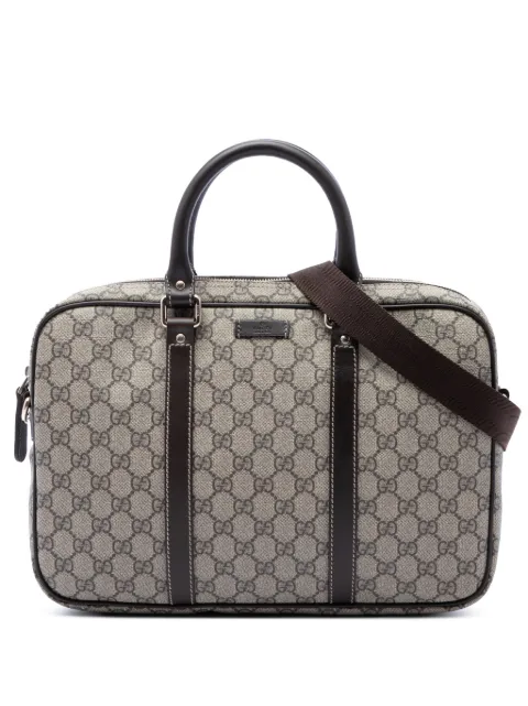 Gucci Pre-Owned bolsa de lona GG Supreme 2016-2026