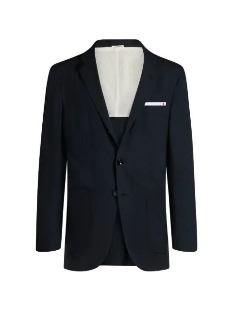 Kiton single-breasted cashmere jacket