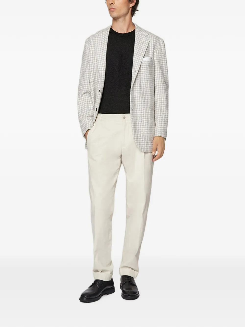 Kiton crew-neck jumper Zwart