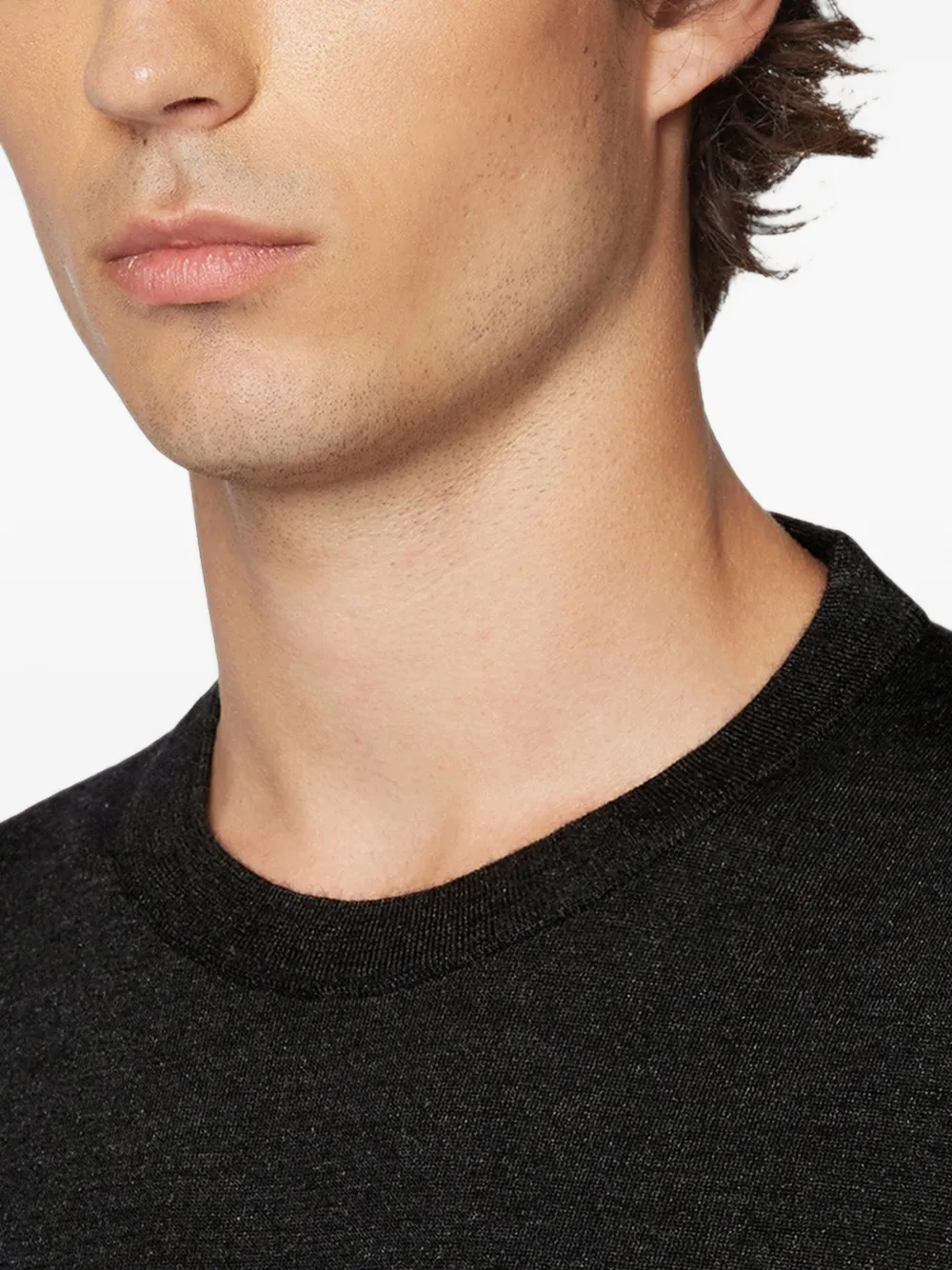 Kiton crew-neck jumper Zwart