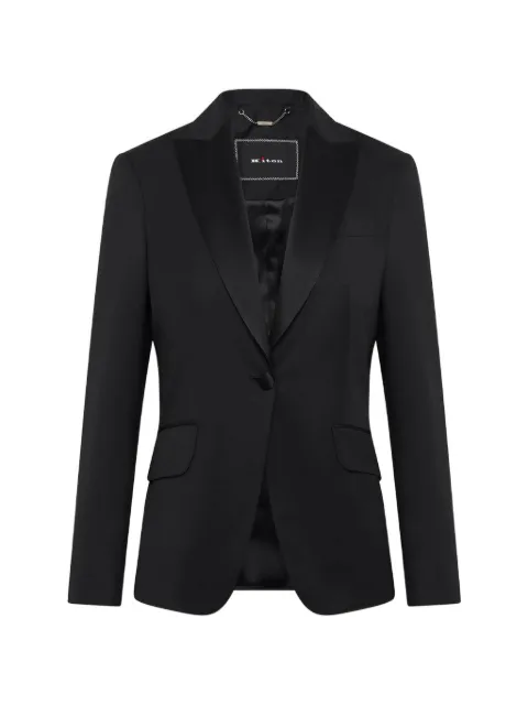 Kiton peak-lapel tuxedo jacket