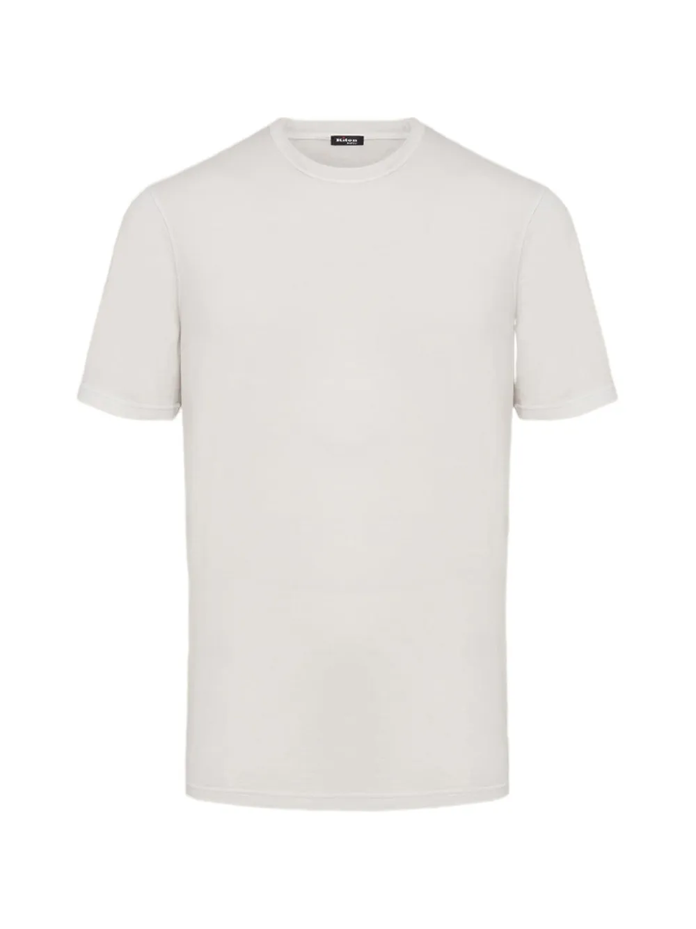 Kiton T-shirt met ronde hals Beige