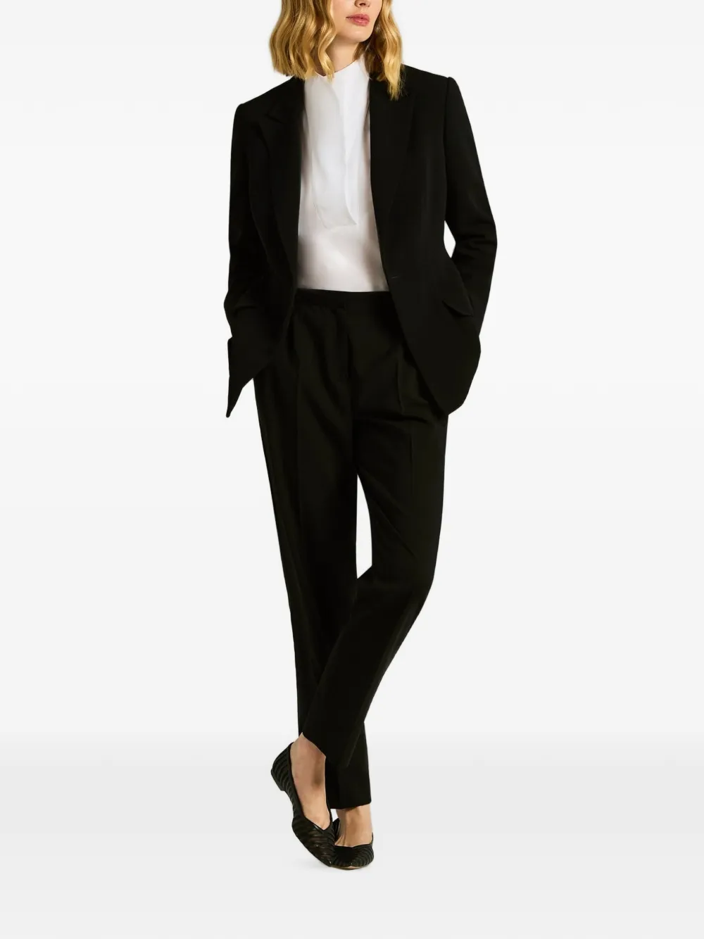 Kiton tailored jacket Zwart