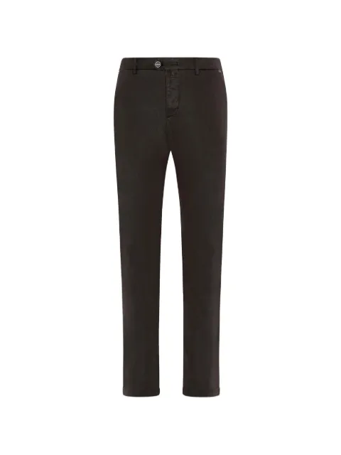Kiton button-up straight-leg trousers