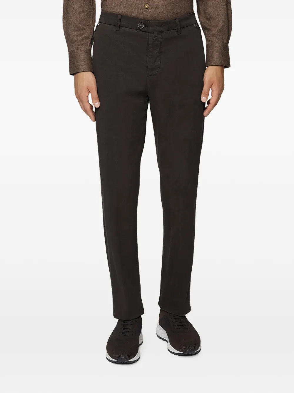 Kiton Straight jeans Bruin