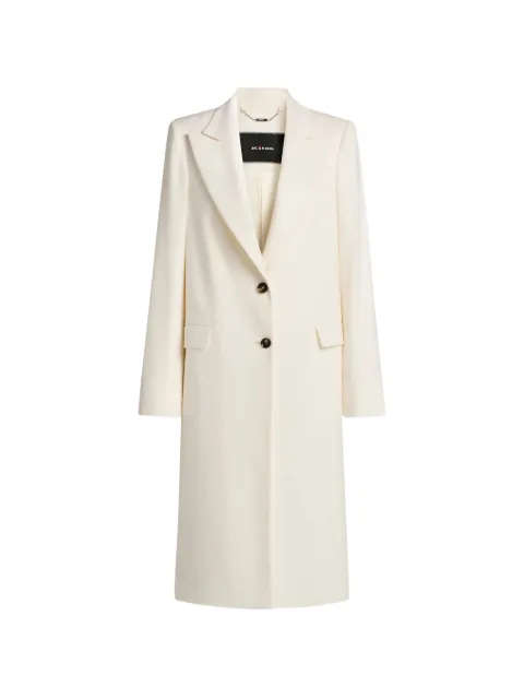 Kiton cashmere wide-lapel coat