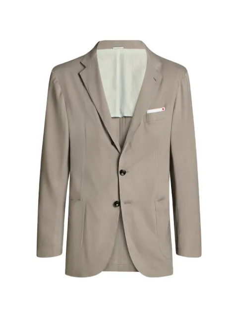 Kiton single-breasted cashmere blazer