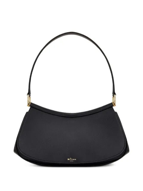Kiton Aria leather tote bag