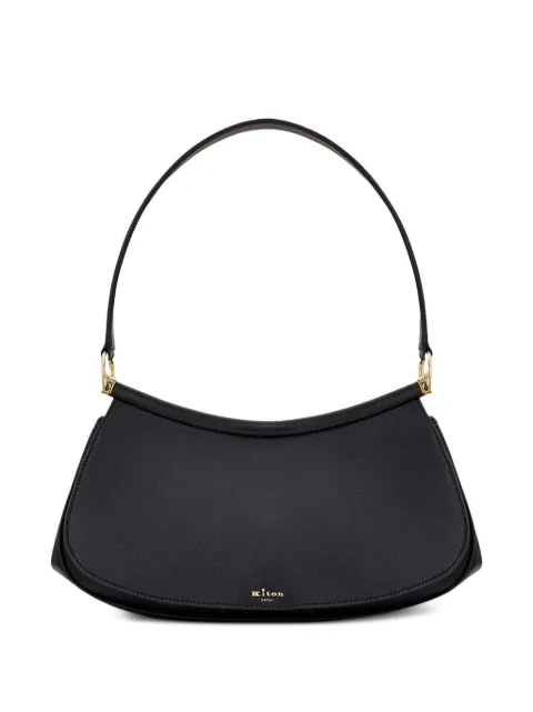 Kiton Aria leather tote bag