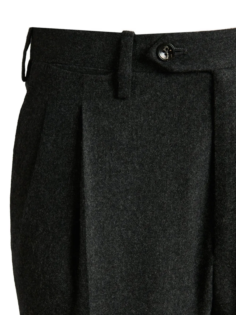 Kiton Geplooide pantalon Grijs