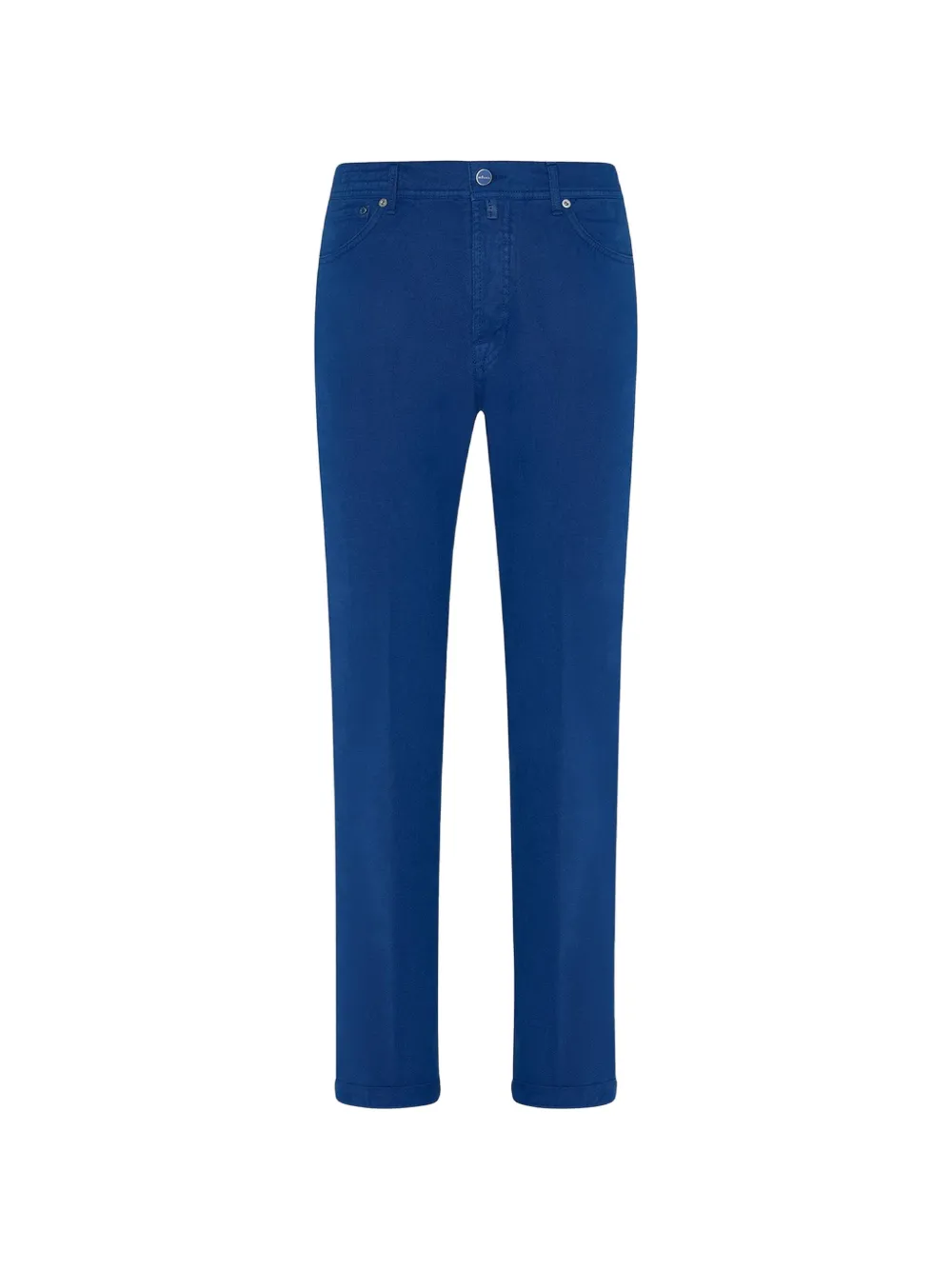 Kiton Jeans slim con cinque tasche - Blu