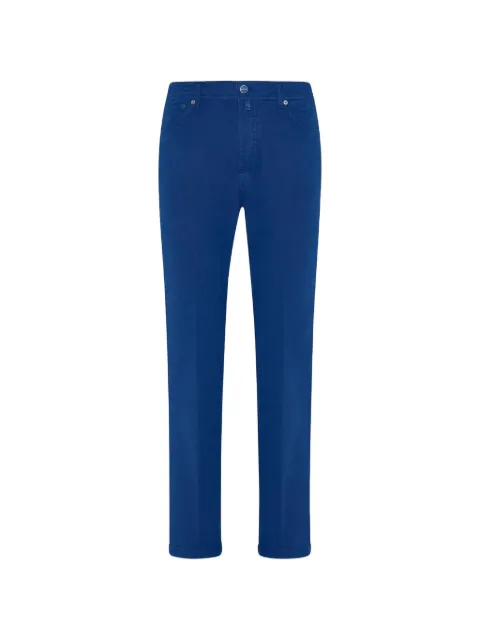 Kiton slim-fit five-pocket jeans