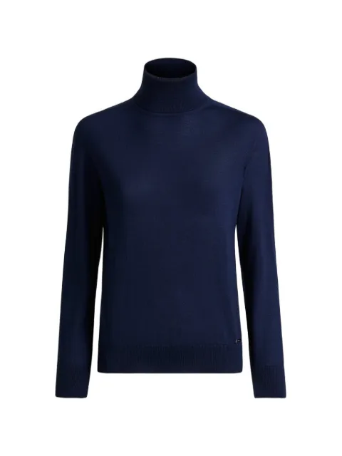 Kiton sweater med rullekrave