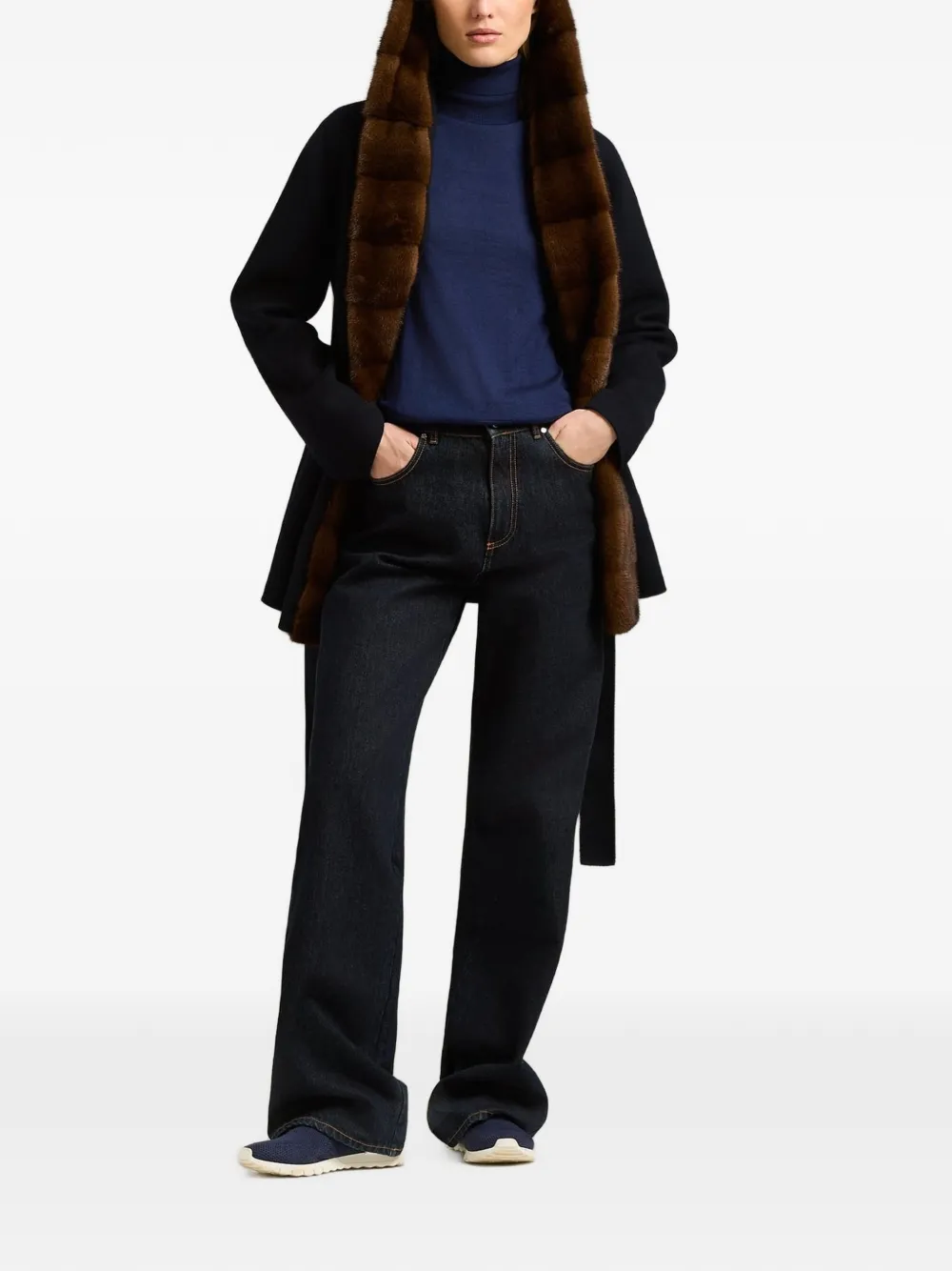 Kiton Coltrui Blauw
