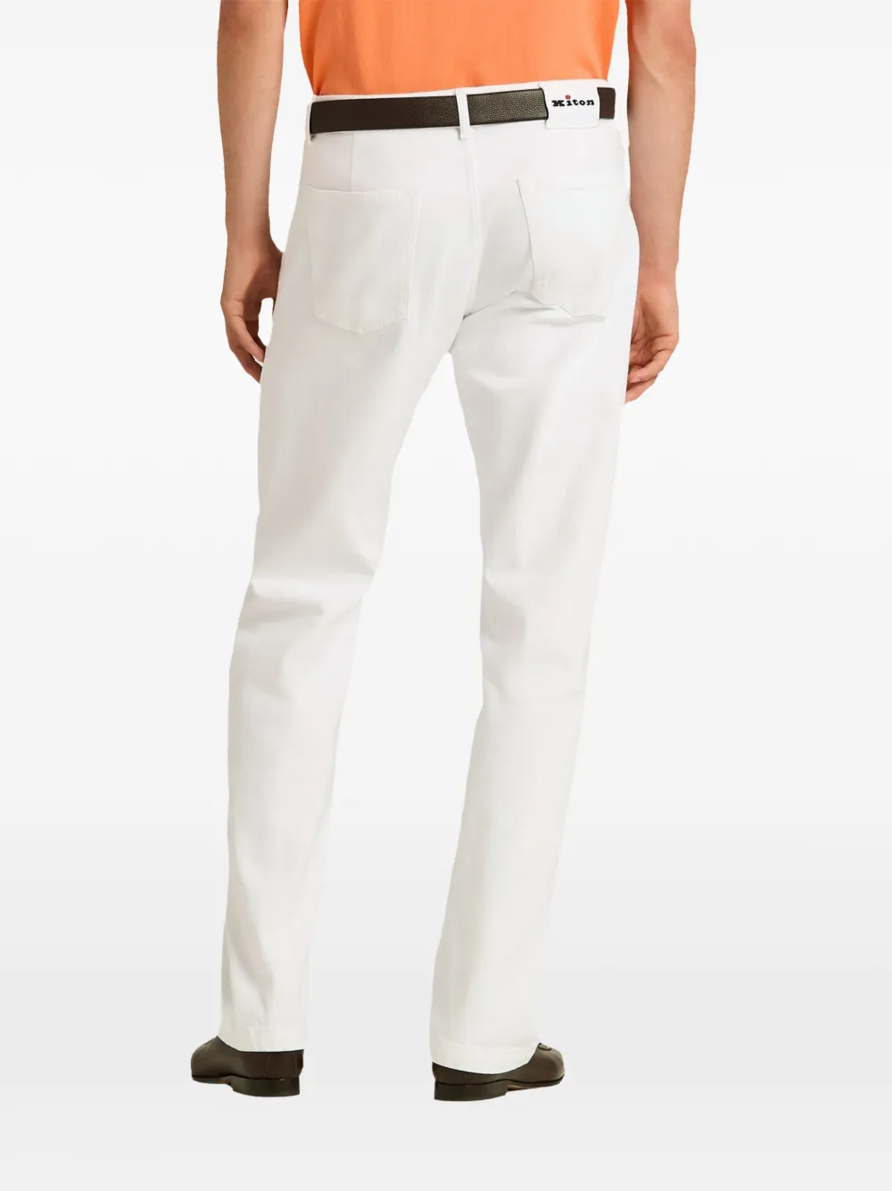 Kiton Straight jeans Wit