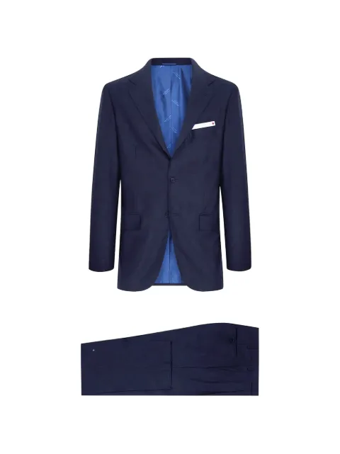 Kiton single-breasted wool suit