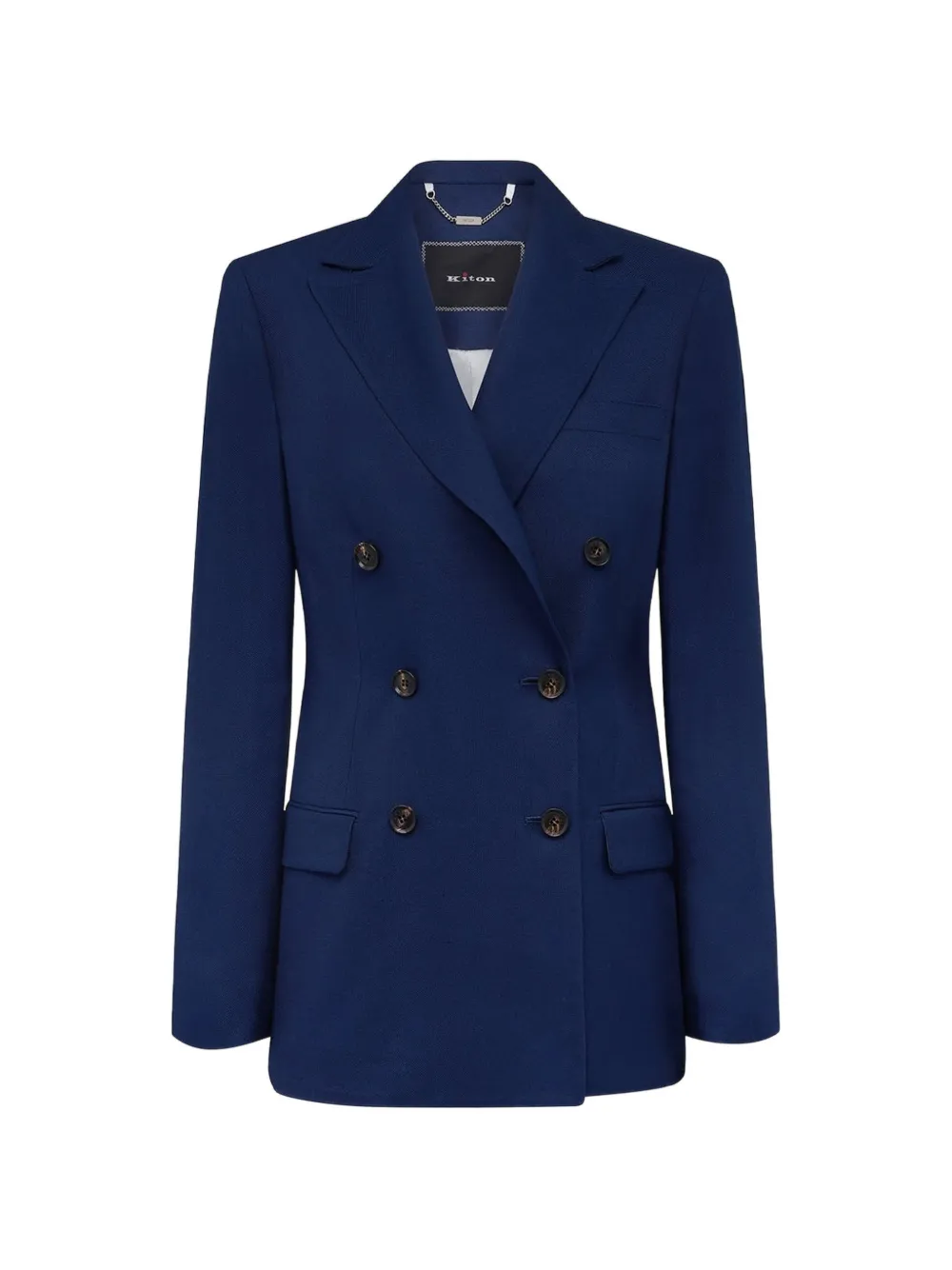 Kiton Doppelreihiges Sakko - Blau