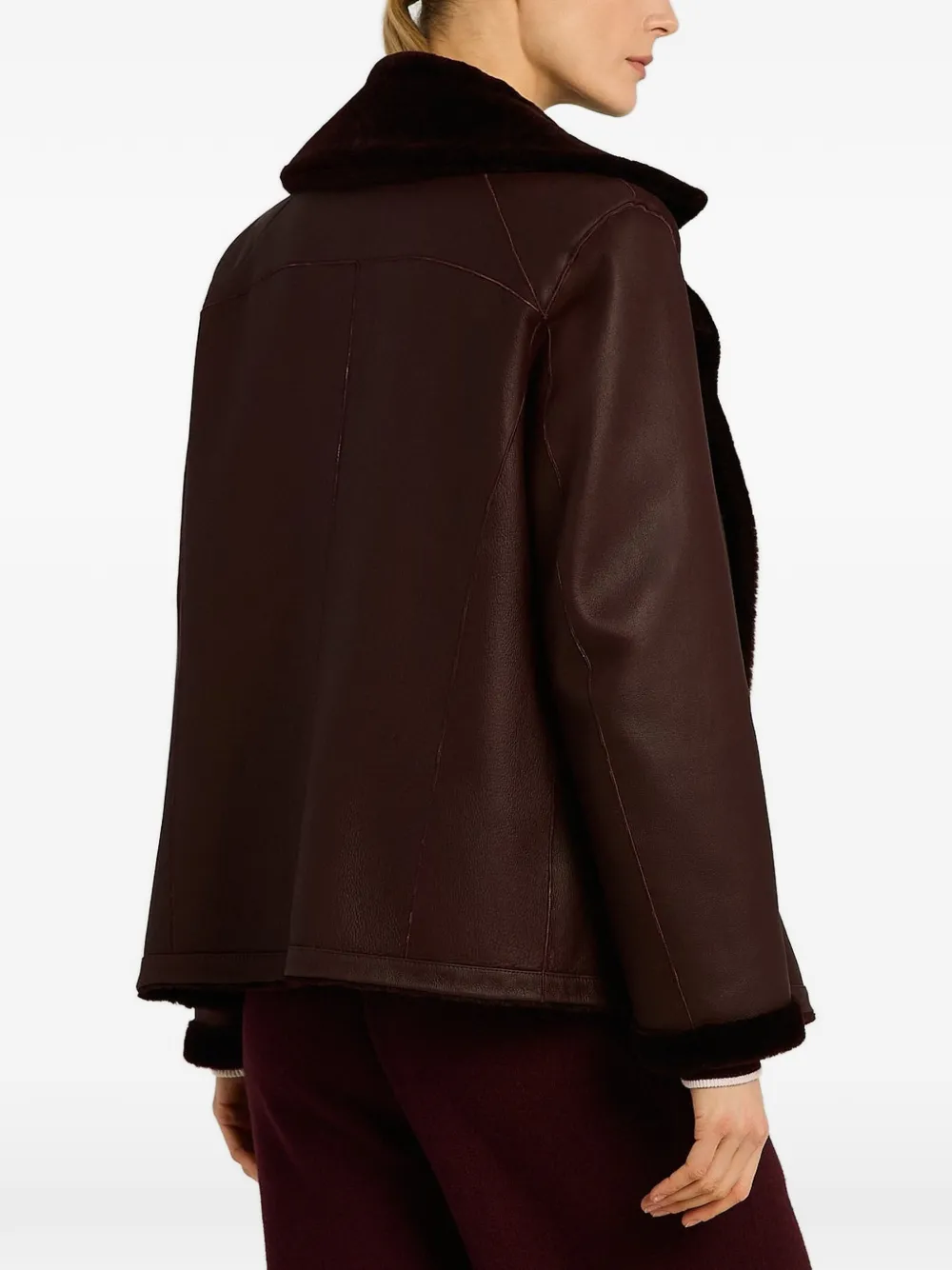 Kiton reversible double-breasted jacket Bruin