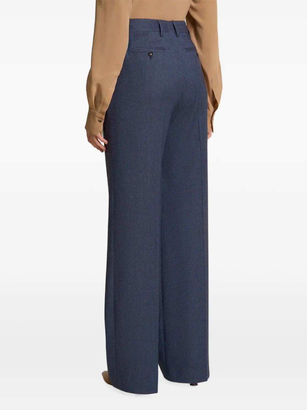 Kiton Straight broek Blauw