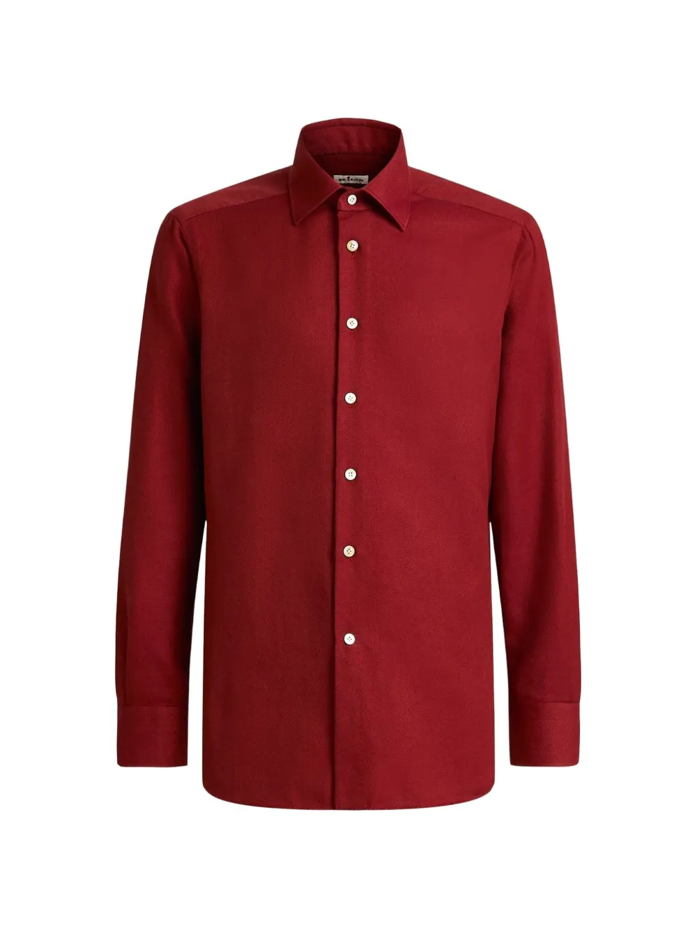 Kiton Overhemd met lange mouwen Rood