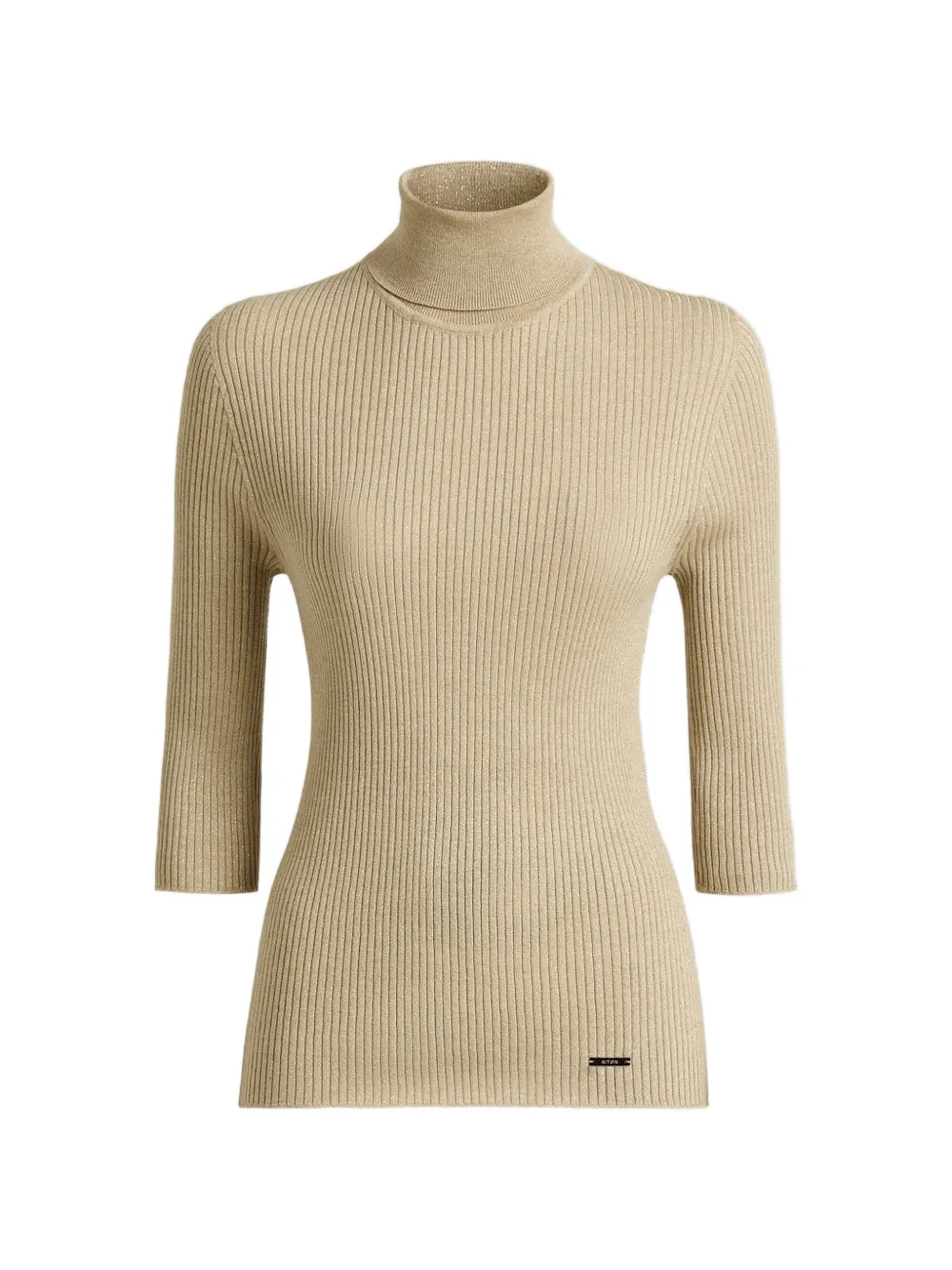 Kiton Coltrui met driekwartsmouwen Beige