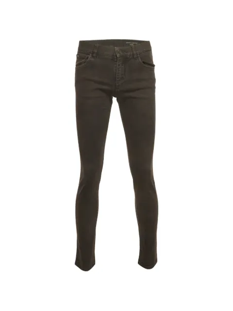Dolce & Gabbana Pre-Owned faded slim-fit jeans