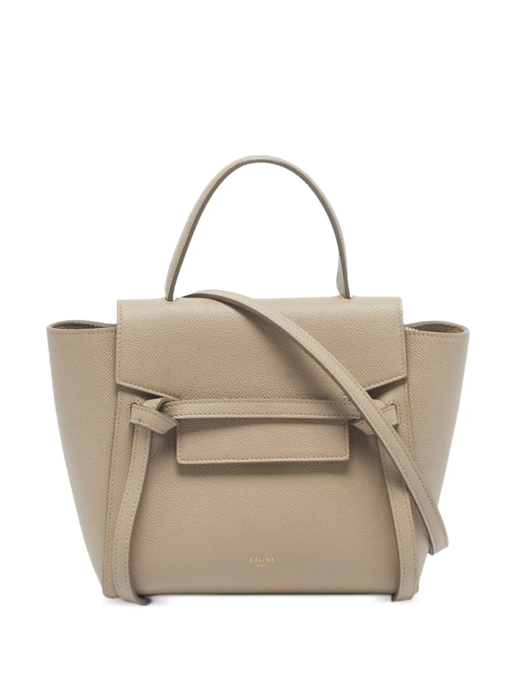 Celine Pre-Owned mini cabas Belt (2018) - Tons neutres