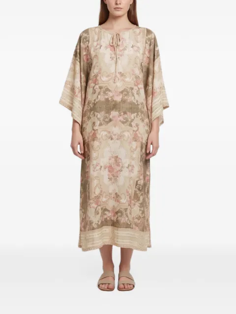 ZIMMERMANN August floral-print midi dress