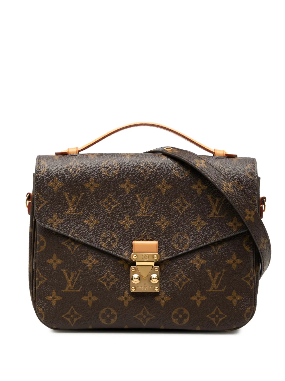 Louis Vuitton Pre-Owned 2016 Monogram Pochette Metis satchel - Marrone