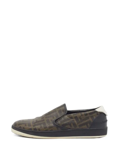 Fendi Pre-Owned Zucca low-top sneakers